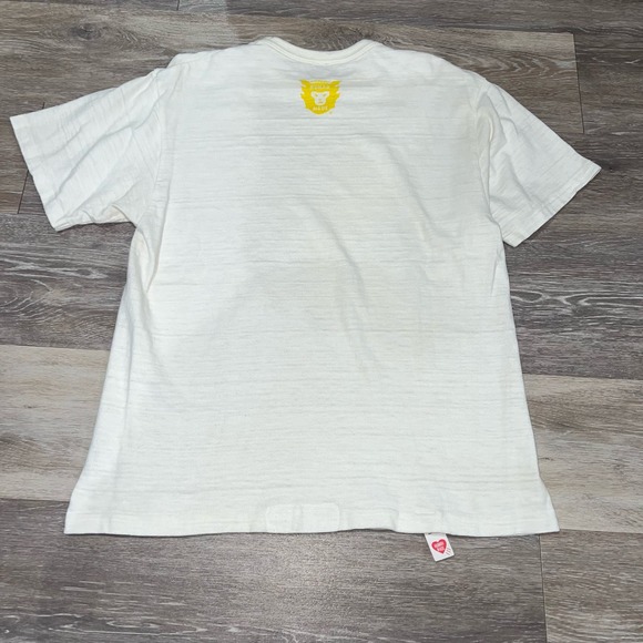 Human Made Yellow Heart Tee Large - Picture 6 of 8